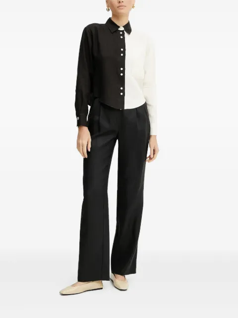 Forte Forte Vakko linen shirt Black 13829MYSHIRT