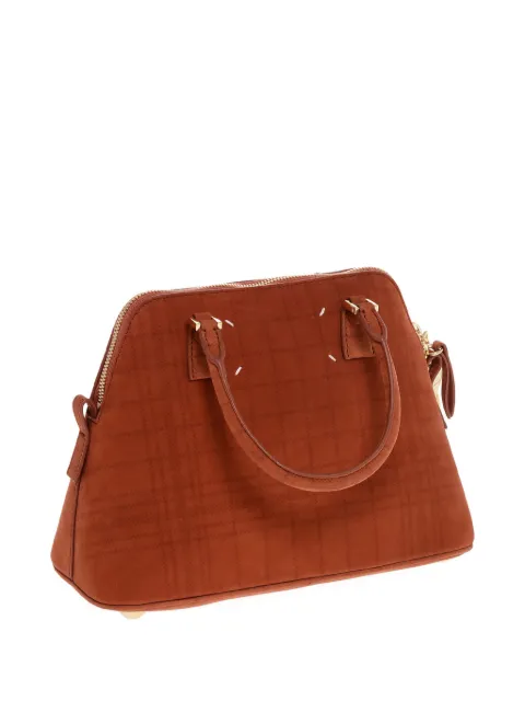 Maison Margiela 5AC suede tote bag Brown S56WG0082P4688