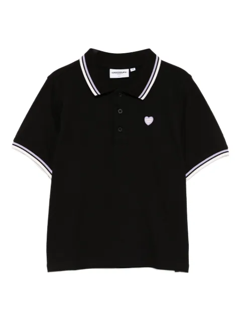 CHOCOOLATE logo-embroidered polo-shirt Black B1XPOL9020XU