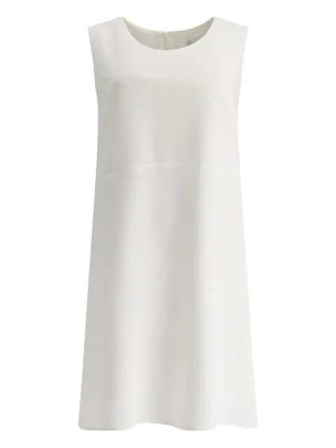 F.It sleeveless shift dress White 42934220005