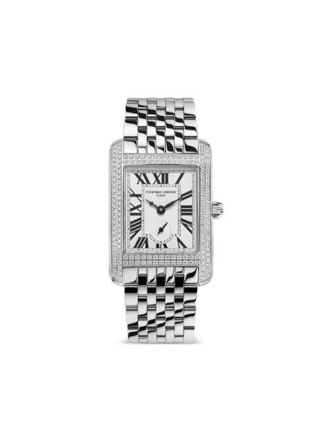 Frederique Constant Carree Small Seconds 36mm White FC235S2CD6B