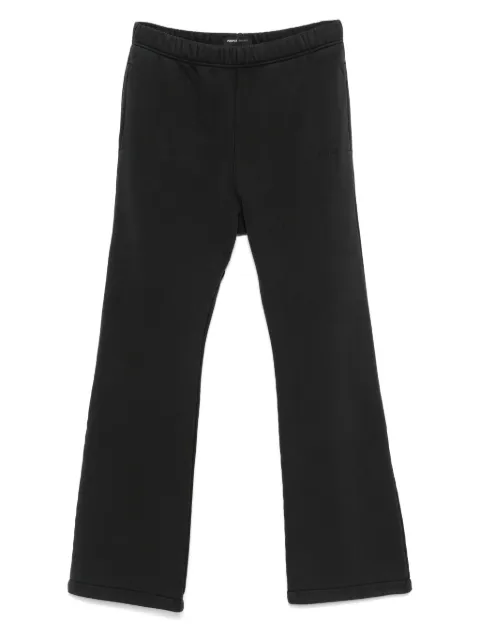 Purple Brand elastic-waistband pants Black P459BFWB724