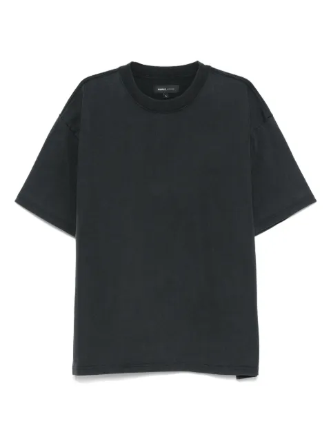 Purple Brand cotton T-shirt Black P123HJBB724