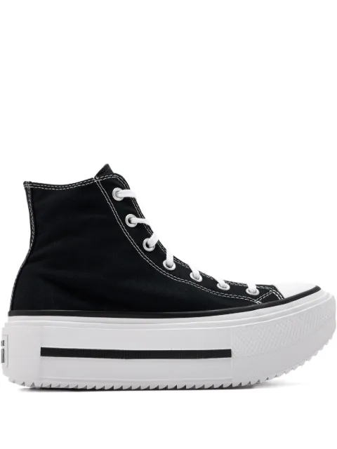 Converse hi-top platform sneakers Black A12975C