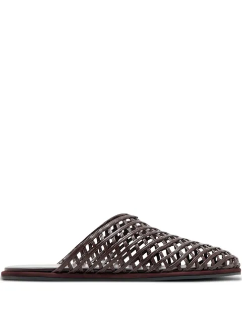 NEOUS woven leather sandals Brown 00477A23