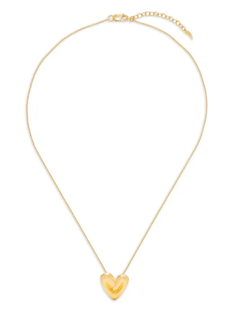 Missoma Puffy Heart pendant necklace Gold HCGN1NS