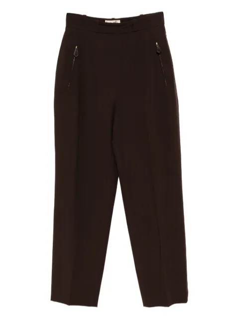 Hermès Pre-Owned 1990-2000s Long Pants Brown 165338