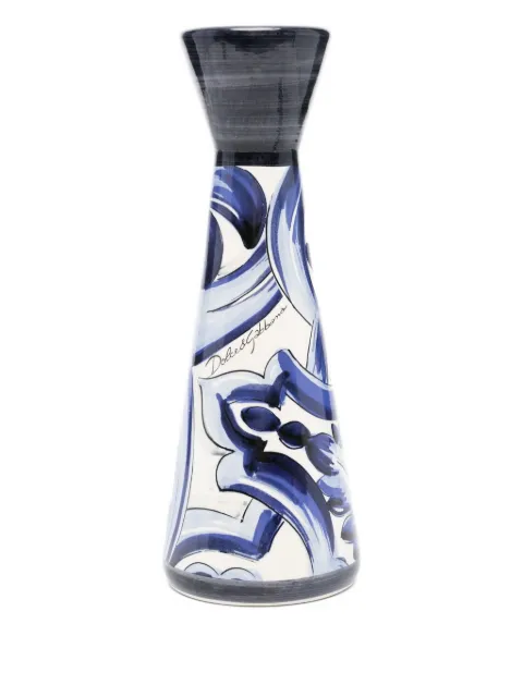 Dolce & Gabbana medium Mediterraneo candle holder White TCC187TCACD