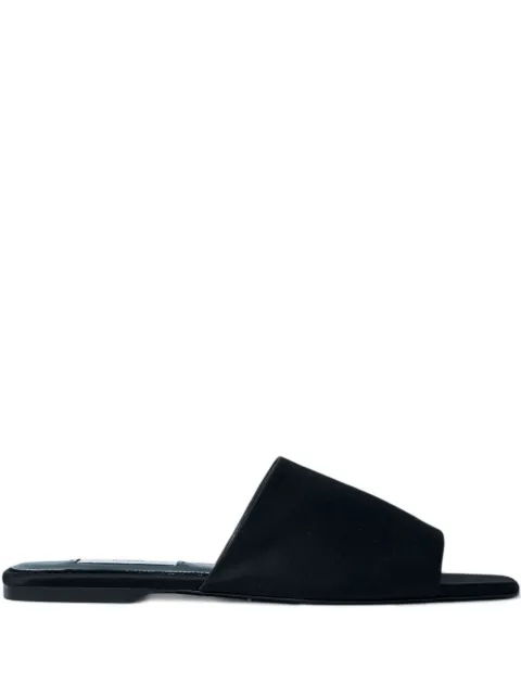 TOTEME bandeau-style slides Black 253WAS0244FB0401001