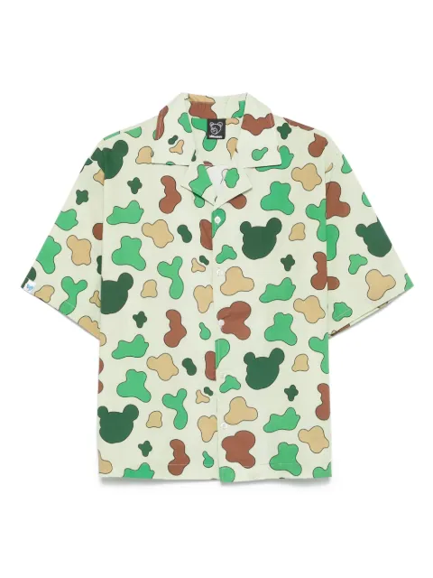 INBETWEENERS graphic-print shirt Green S5TWUASI044
