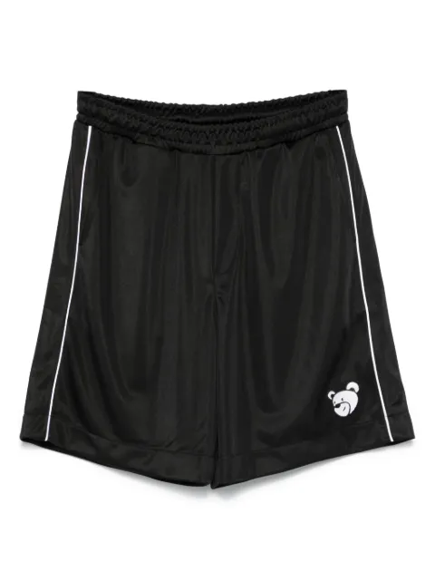 INBETWEENERS logo-appliqué track shorts Black S5TWUABE021110