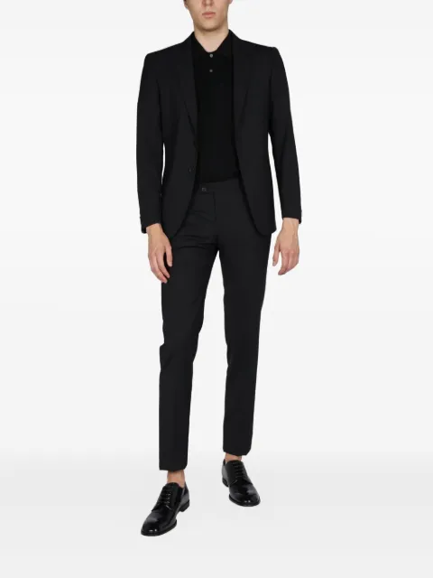 Tonello single-breated suit Black 01AD461Y1063U990