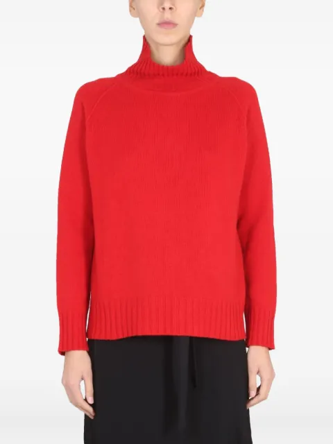 M.S.M. roll-neck T-shirt Red 24025