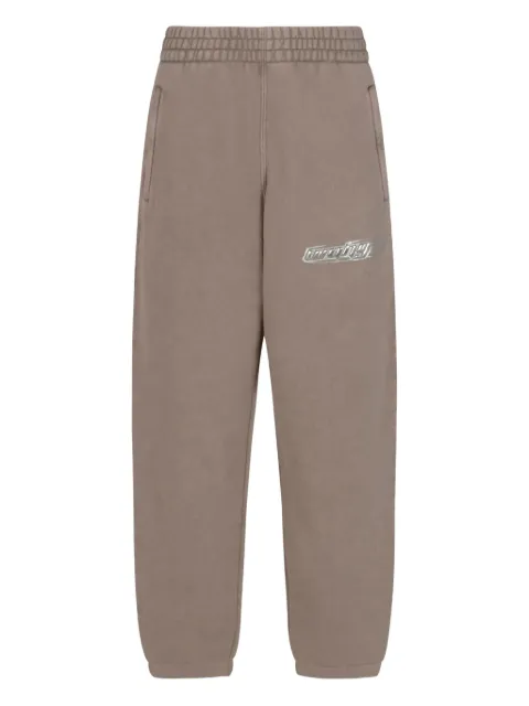 Alexander Wang logo-patch track pants Neutrals 4CC4244401230A
