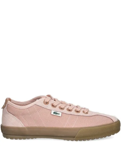 Lacoste suede-panel sneakers Pink 49CFA0007
