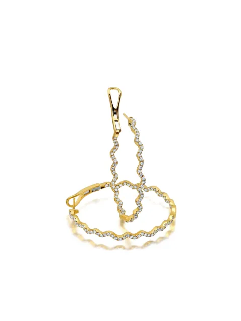 graziela 18K yellow gold Rio diamond earrings Gold AME1024520