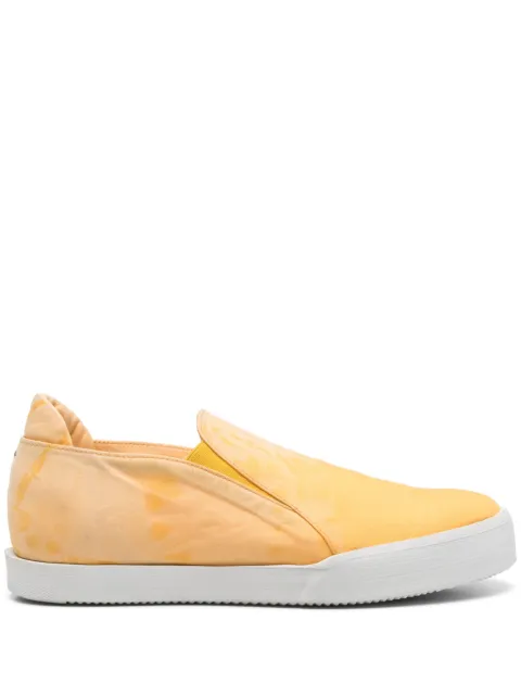 Pantanetti tie-dye sneakers Yellow 13103