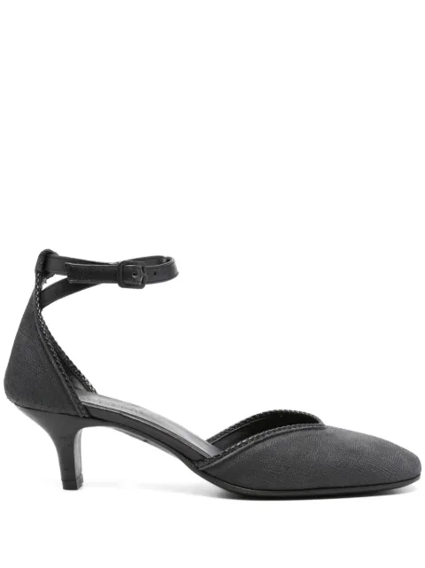 Pantanetti 50mm leather sandals Black 17145