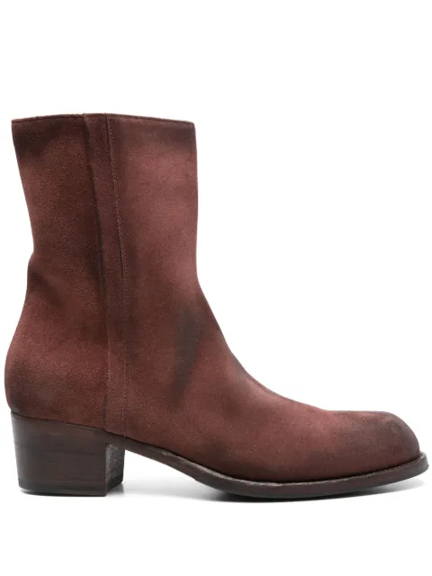 Pantanetti 50mm suede boots Brown 18008A