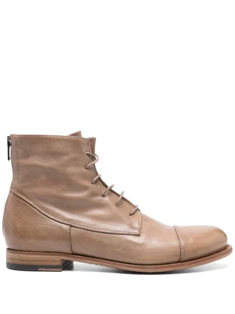 Pantanetti leather ankle boots Neutrals 13190