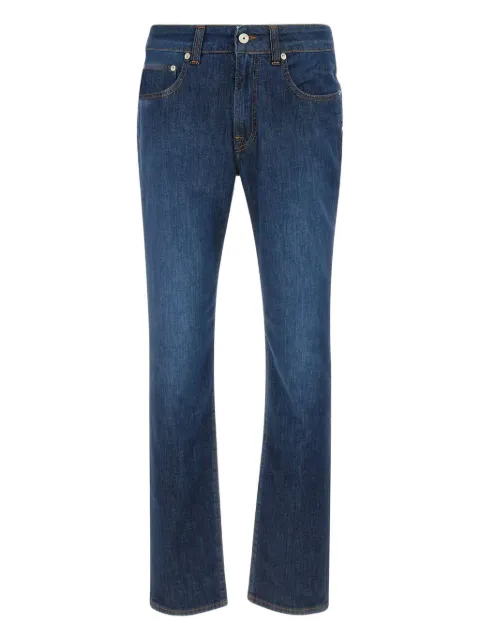 DEVORE logo-patch jeans Blue D501LJ4036L287