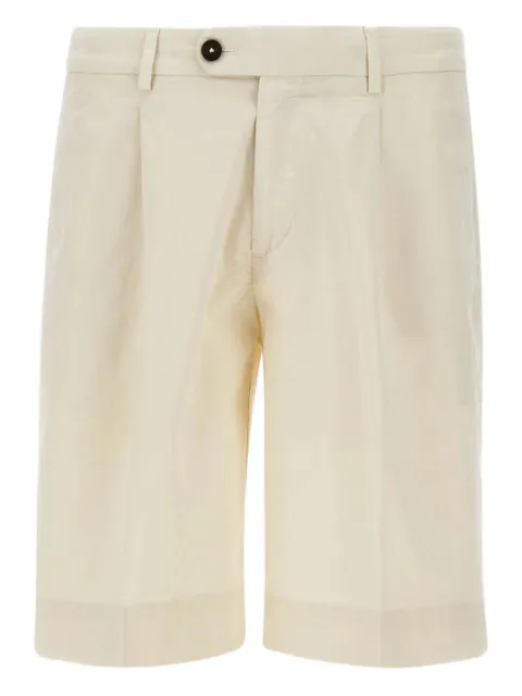 DEVORE pleated tailored shorts Neutrals D105G002TC106