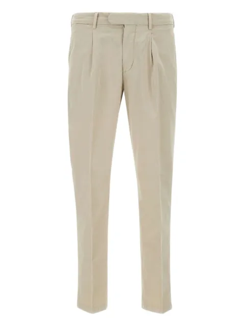 DEVORE silk-blend trousers Neutrals DVR33R022TC538