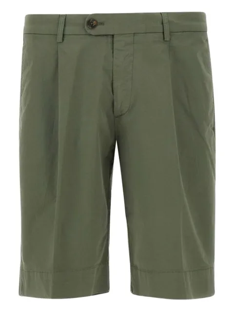 DEVORE pleated shorts Green D105G002TC604