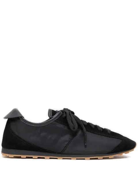 Jacquemus suede-panel nylon trainers Black FOM00175AW00687