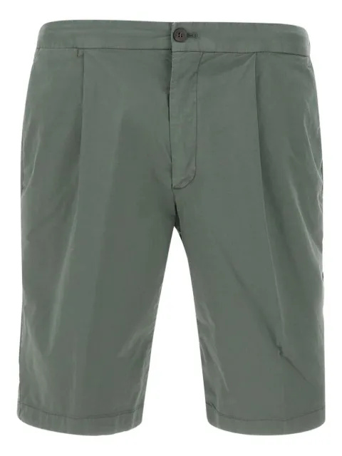 DEVORE pleated shorts Green D114G002TC604