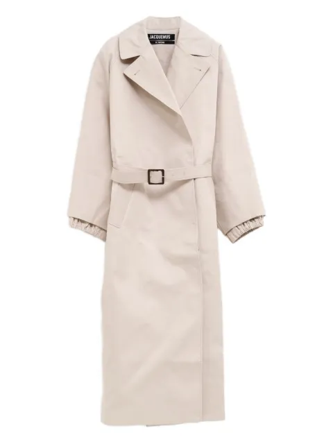 Jacquemus The trapezi trench coat White COW00102AW00644