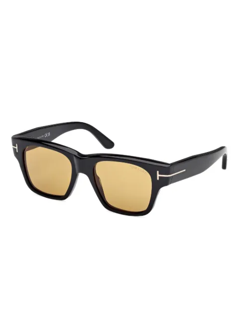 TOM FORD Eyewear square-frame tinted sunglasses Black FT1280
