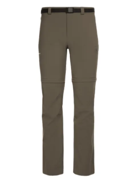 TRANGOWORLD zip-pocket convertible trousers Green PC010085