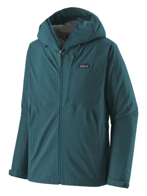 Patagonia hooded waterproof jacket Green 85415
