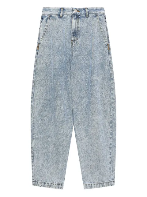 Ader Error acid-wash jeans Blue BO42FYJE0103SB