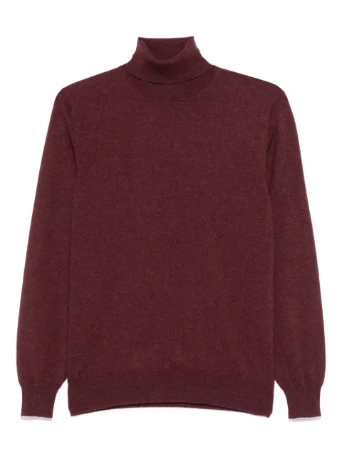 Brunello Cucinelli cashmere sweater Red M2200103CEG54