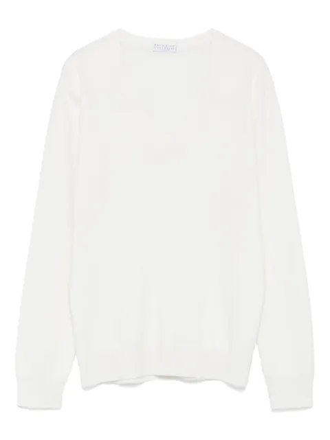 Brunello Cucinelli v-neck sweater Neutrals M12144402C2723