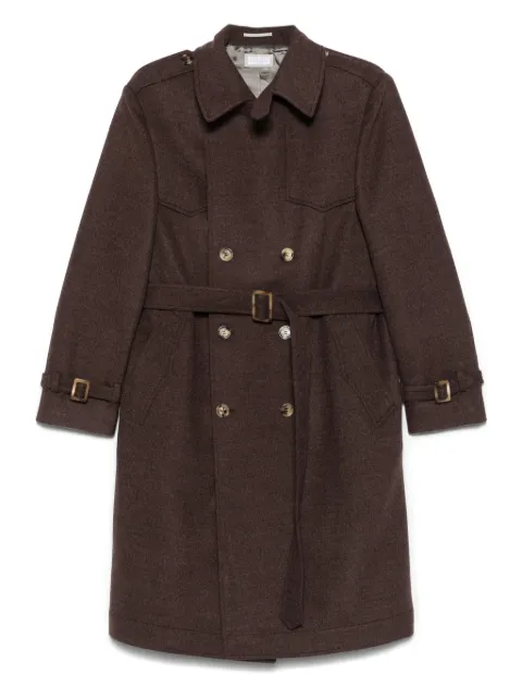 Brunello Cucinelli belted coat Brown MY4969140CG245