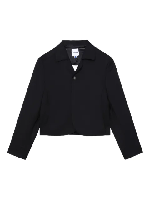 Ader Error Blazer Product. 4 cropped jacket Black BO01SSBZ0205BK