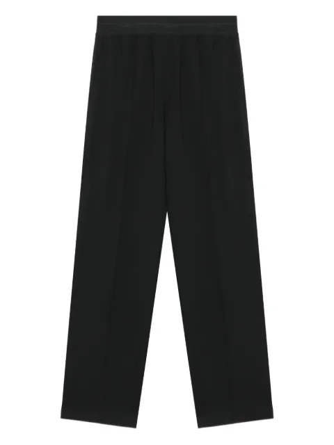 Helmut Lang elastic-waist trousers Black P01HW201