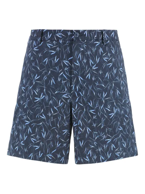 BOSS floral-print bermuda shorts Blue 50538839