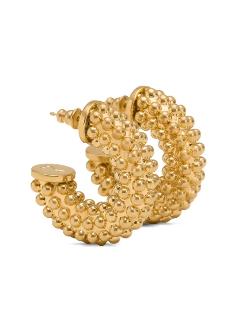 AMI Paris brass pearl earrings Gold H26UJW415361