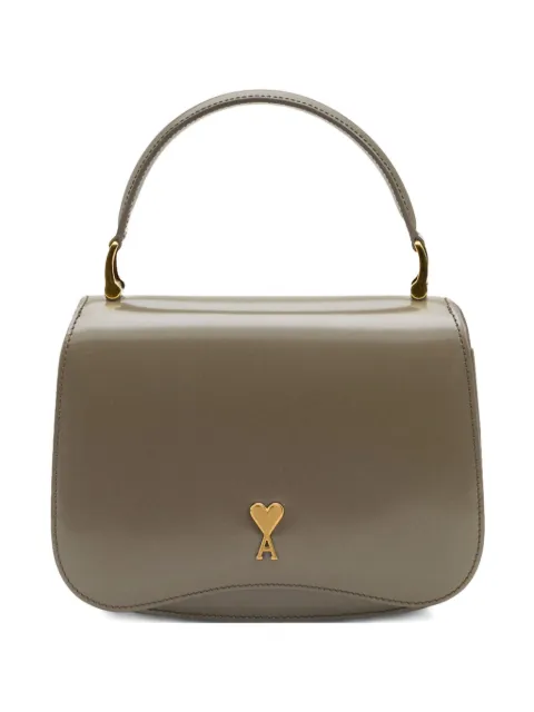 AMI Paris Paris Paris top-handle leather bag Green E26ULL718AL0139