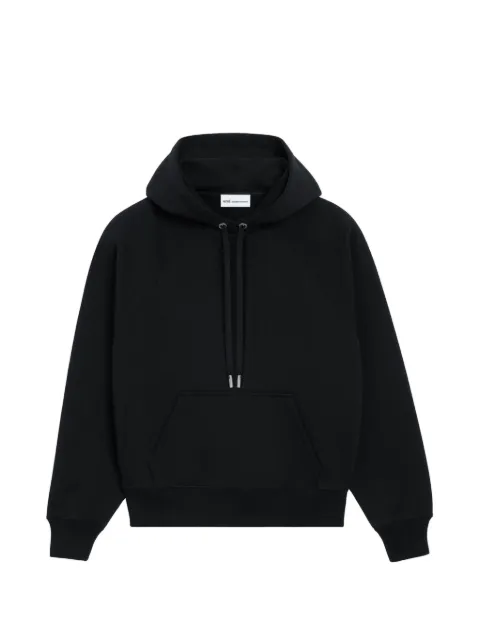 AMI Paris Ami De Coeur hooded pocket sweatshirt Black H26USW758747