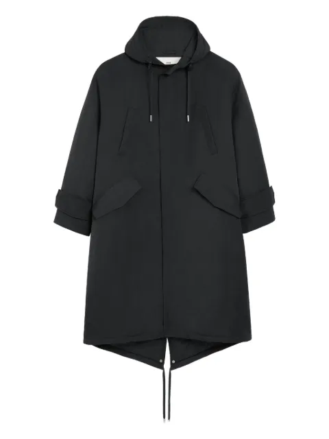 AMI Paris padded parka jacket Black H25HJK823PA0035