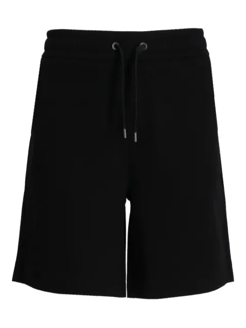 BOSS drawstring cotton shorts Black 50544108