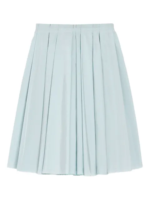 AMI Paris Corolla midi skirt Blue H25FSK427PL0036