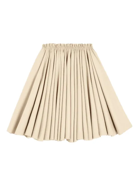 AMI Paris Corolla wool midi skirt Neutrals H25FSK444WV0058