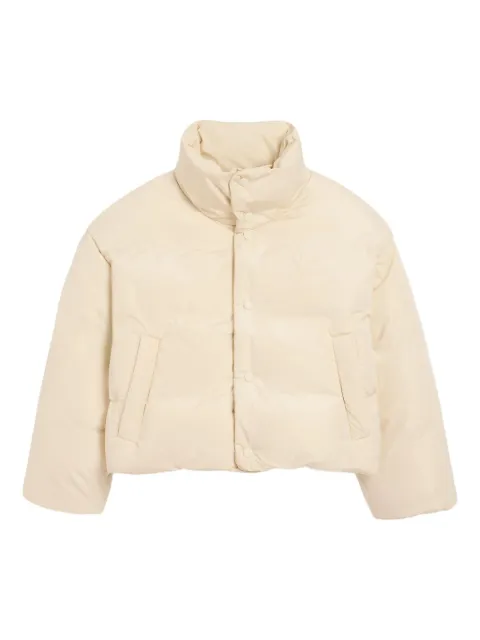AMI Paris Ami De Coeur Taffetas jacket Neutrals H25FJK832PL0039