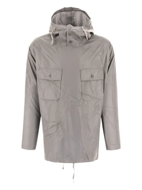 Engineered Garments hooded flap-pocket jacket Grey 24F1A010LZ001